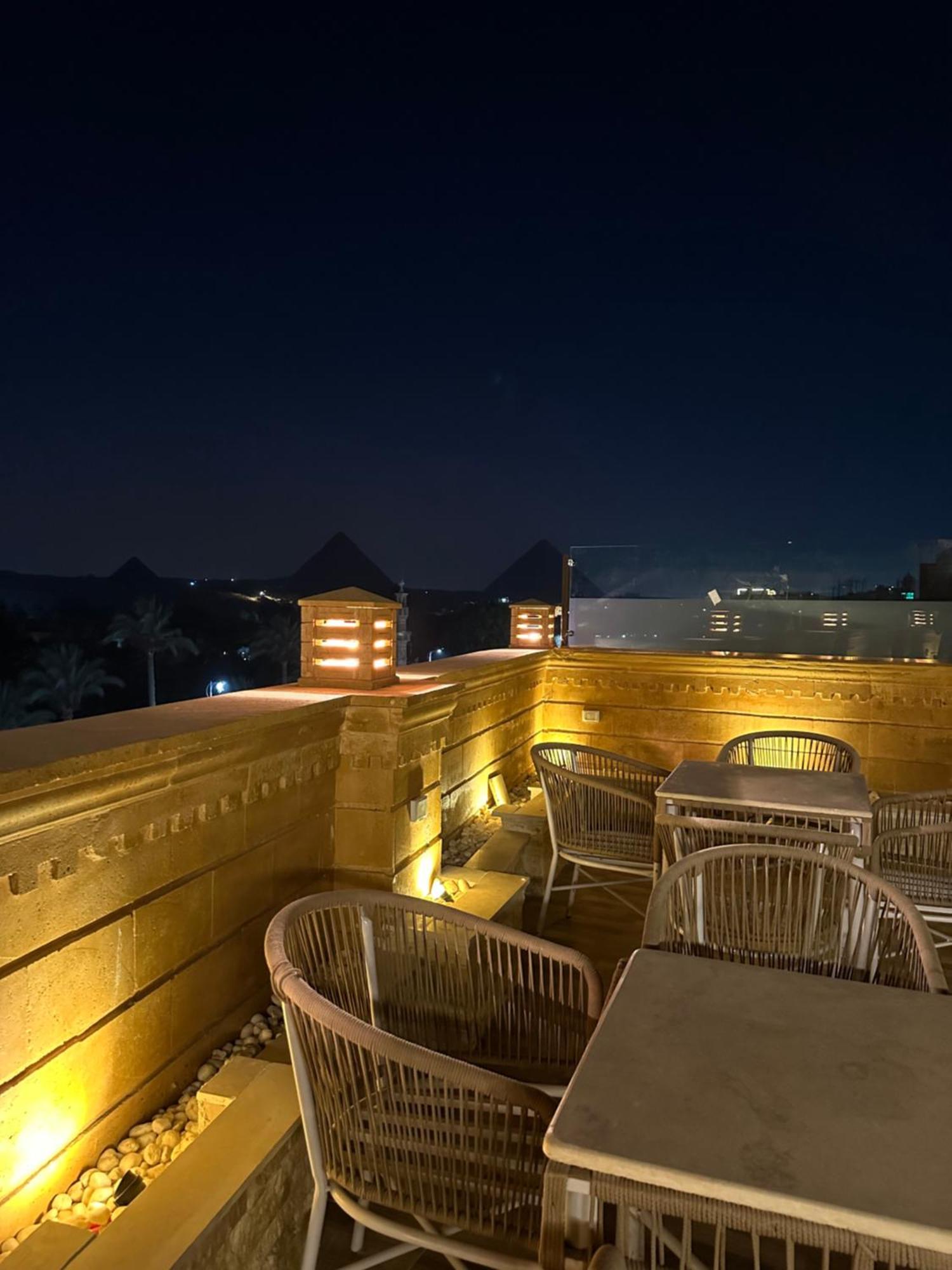 Taj Pyramids View Inn Kafrat al Jabal Екстер'єр фото
