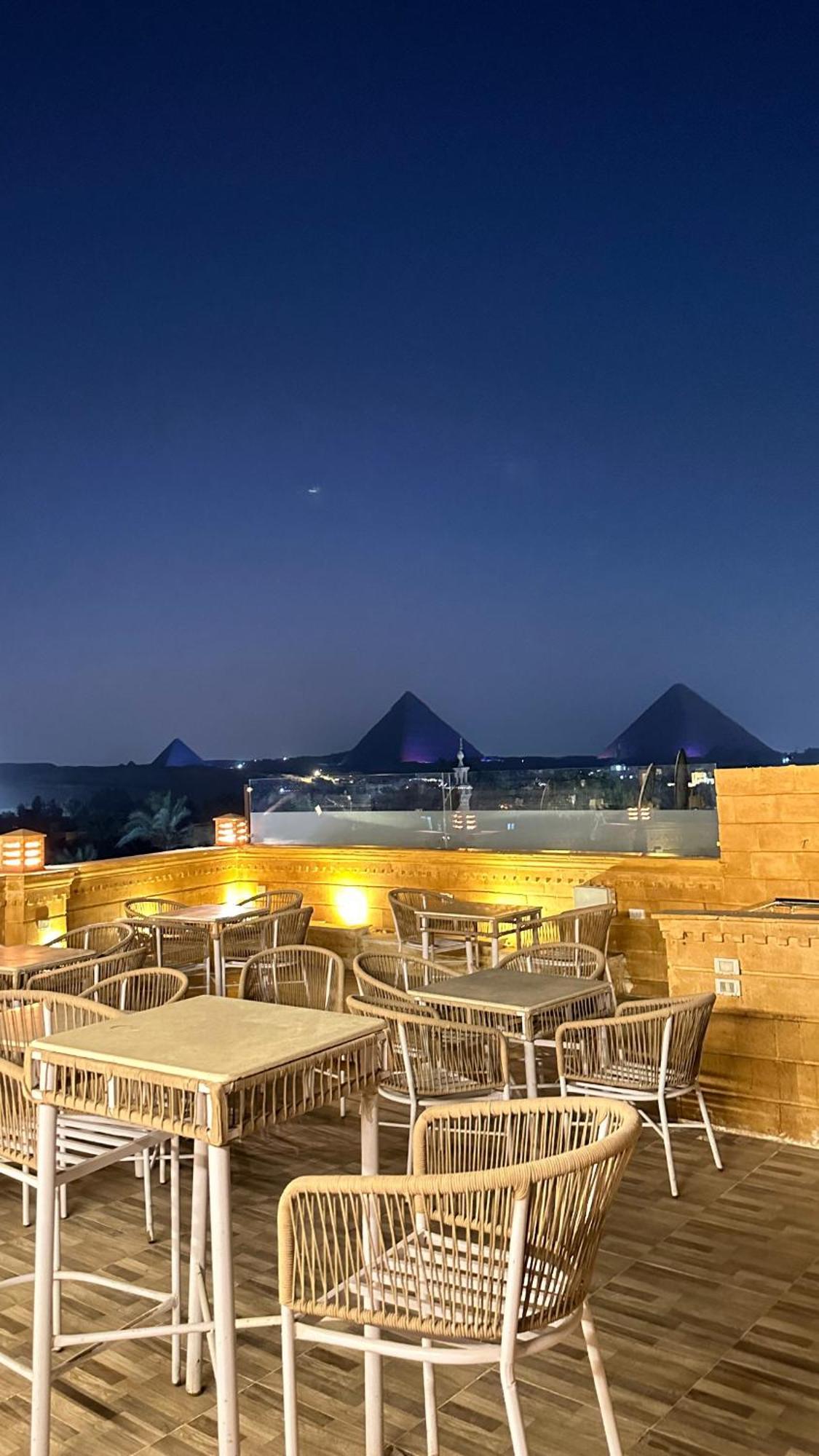 Taj Pyramids View Inn Kafrat al Jabal Екстер'єр фото