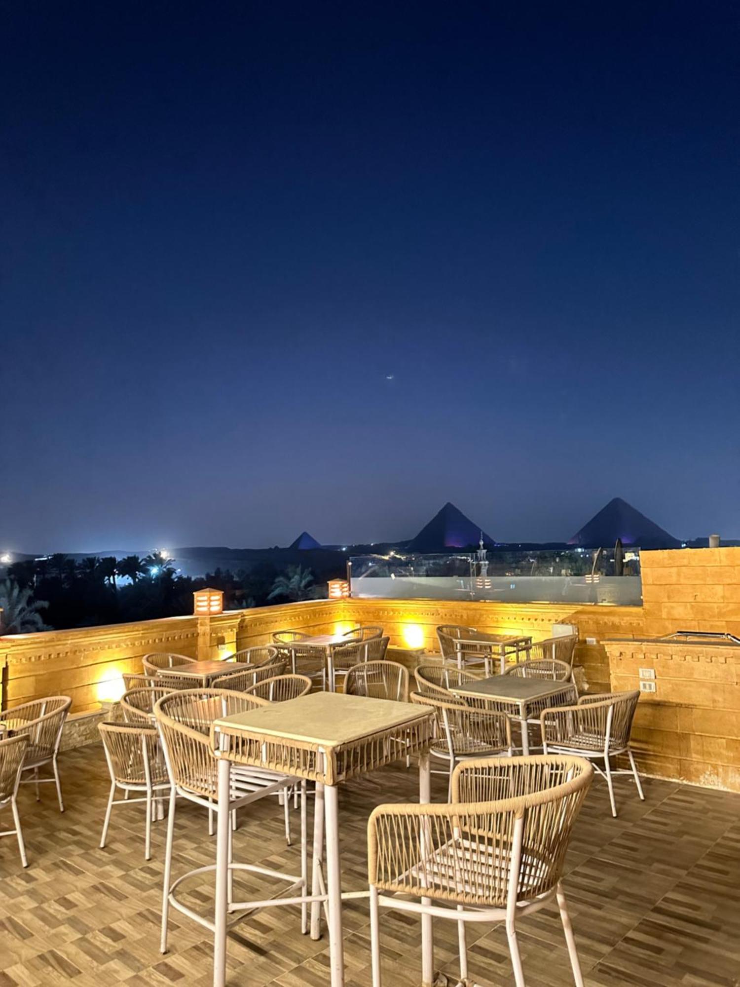 Taj Pyramids View Inn Kafrat al Jabal Екстер'єр фото